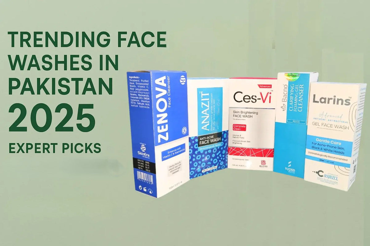 Trending Face Washes in Pakistan 2025 Expert Picks from SehatMedi