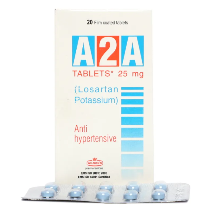 A2a 25mg Tablets