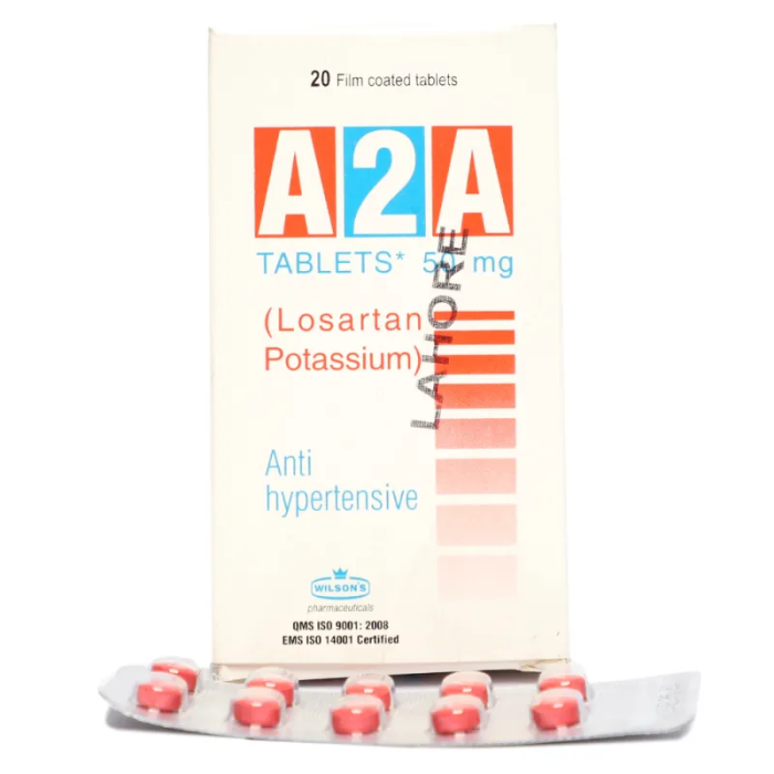 A2a 50mg Tablets