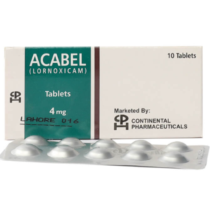 Acabel 4mg Tablets (10s)