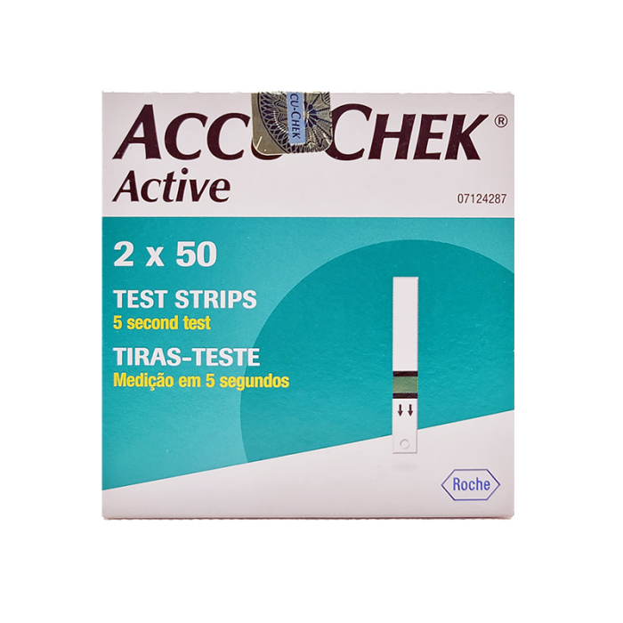 Accu Chek Active Strips 100s