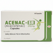 Acenac SR 200mg Capsules (30s)