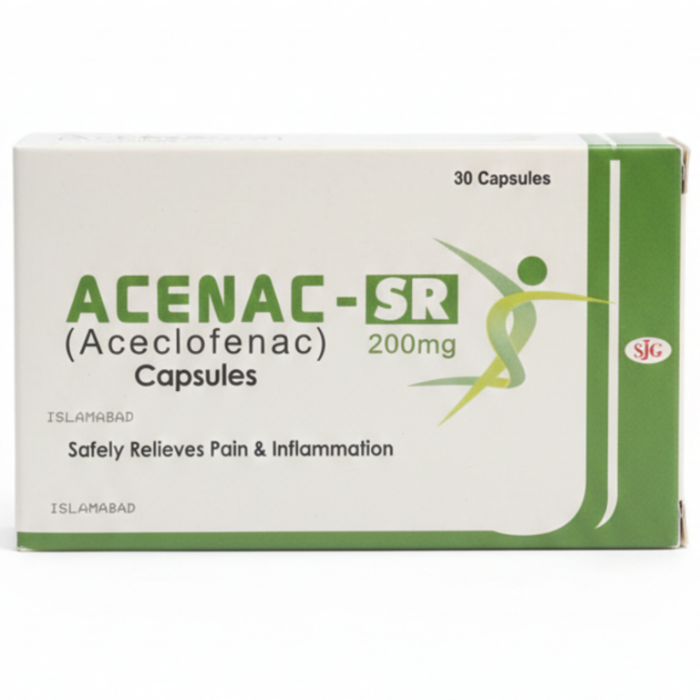 Acenac SR 200mg Capsules (30s)