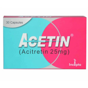 Acetin 25mg Capsules (30s)