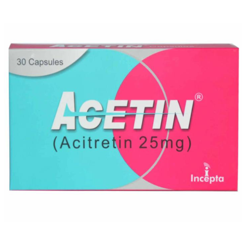 Acetin 25mg Capsules (30s)