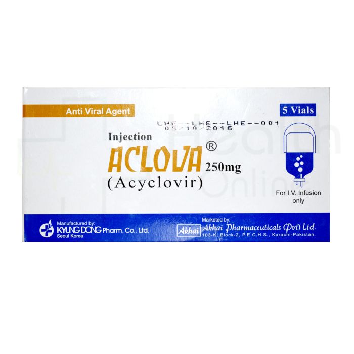 Aclova 250mg Inj