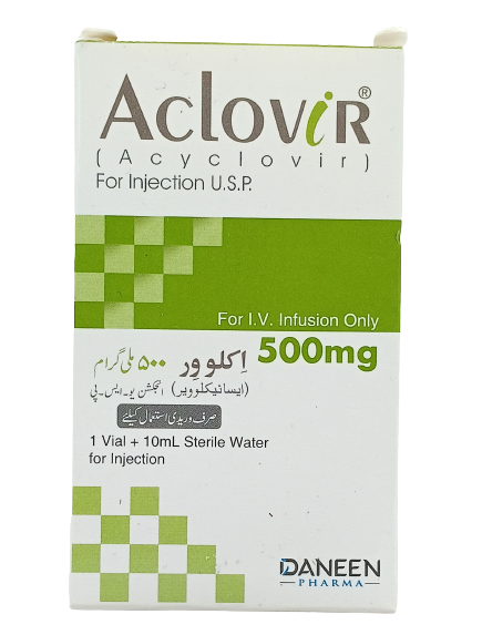 Aclovir 500mg Injection