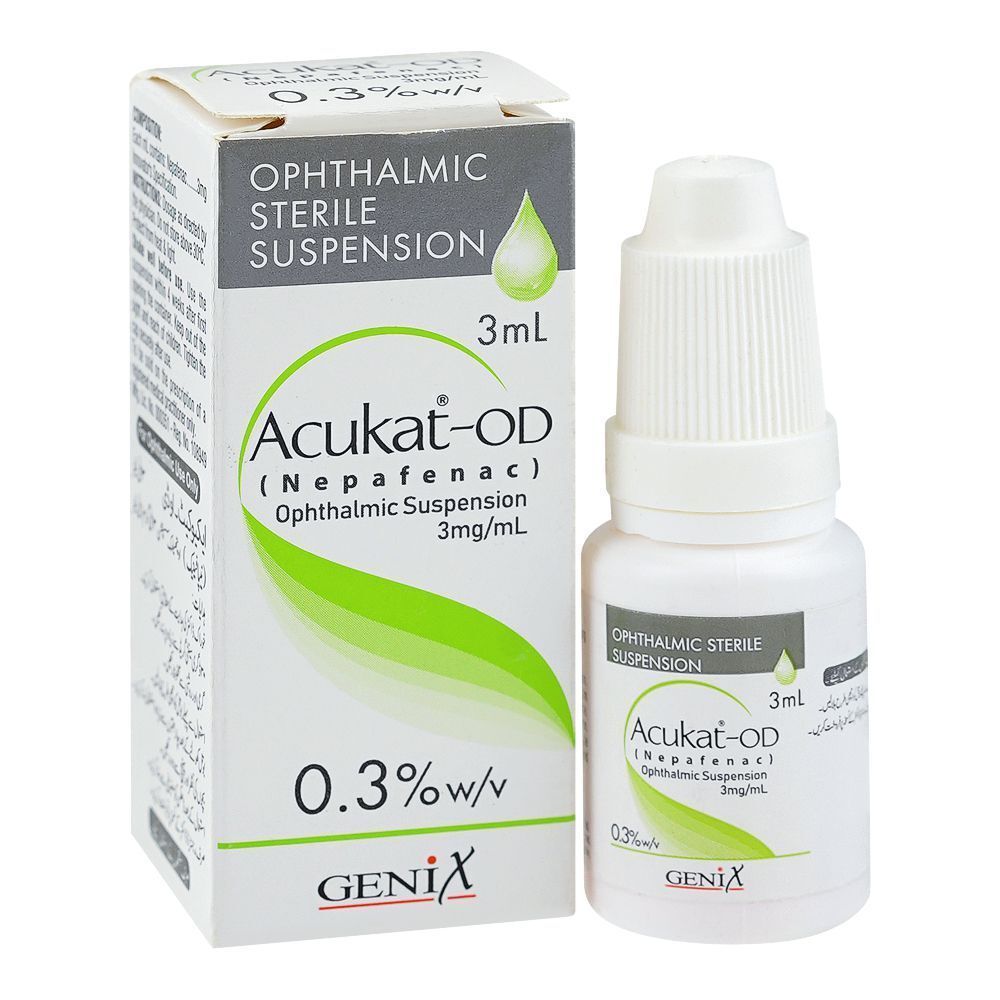 Acukat OD 0.3% Eye Drops 3ml