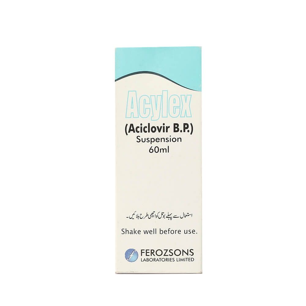 Acylex 200mg/5ml Suspension 60ml