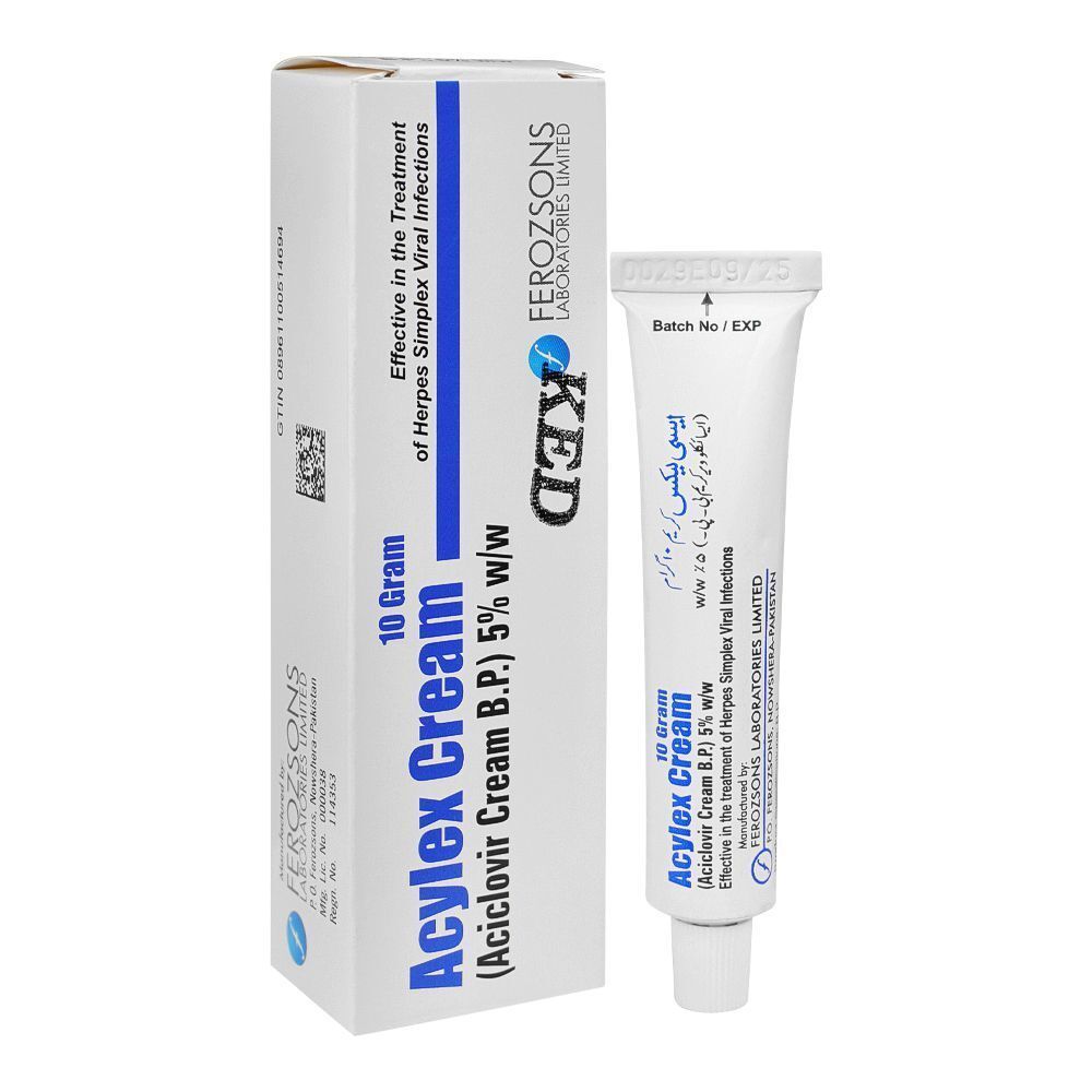 Acylex 5% 10g Cream
