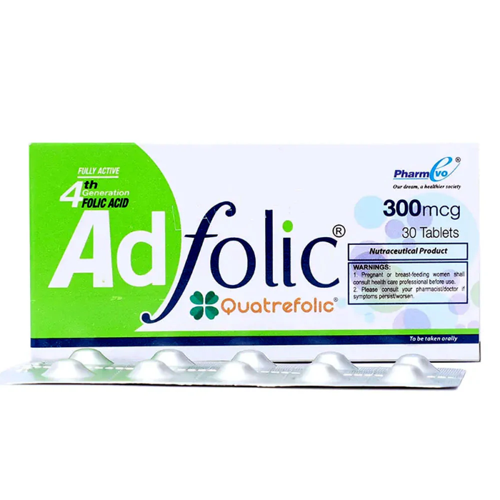 Ad Folic 300mcg Tablets (30s)