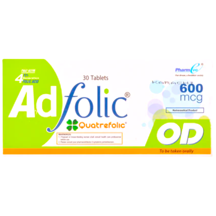 Ad Folic 600mcg Tablets (30s)