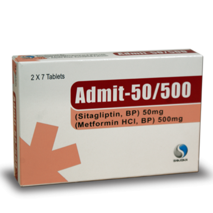 Admit 500mg Tablets (14s)