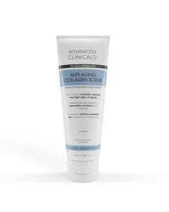 Advanced clinicals scrub 237ml collagen