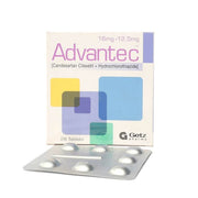 Advantec 16mg 12.5mg Tablets