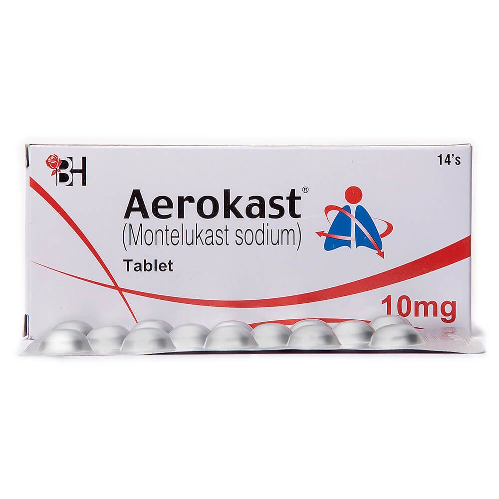 Aerokast 10mg Tablets (14s)