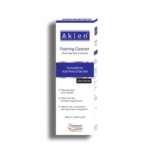 Aklen Foaming 120ml Cleanser