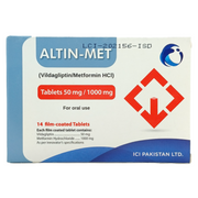 Altin Met 50mg/1000mg Tablets (14s)