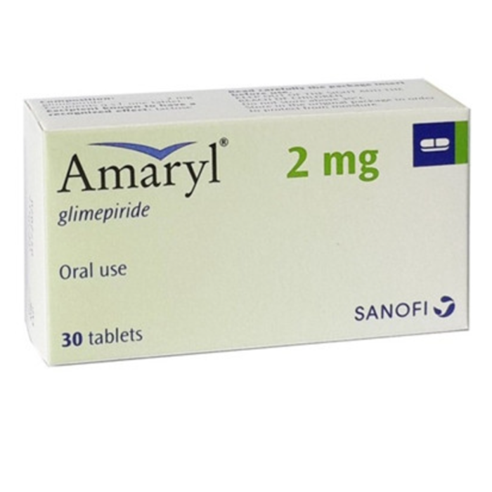 Amaryl 2mg Tablets (30s)
