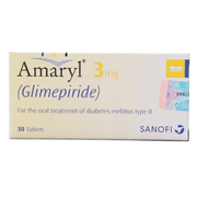 Amaryl 3mg Tablets (30s)