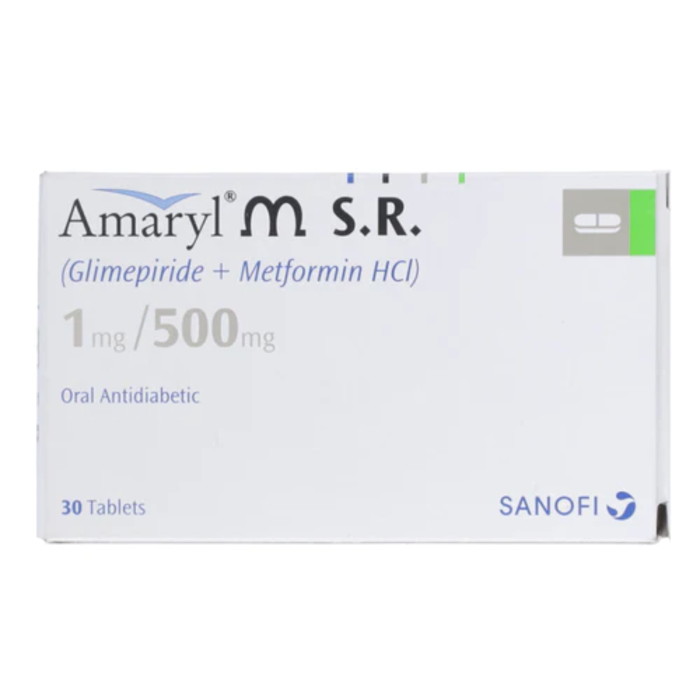 Amaryl Msr 1mg Tablets (30s)