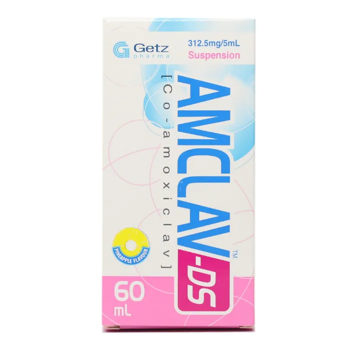 Amclav DS 312.5mg/5ml Suspension 60ml