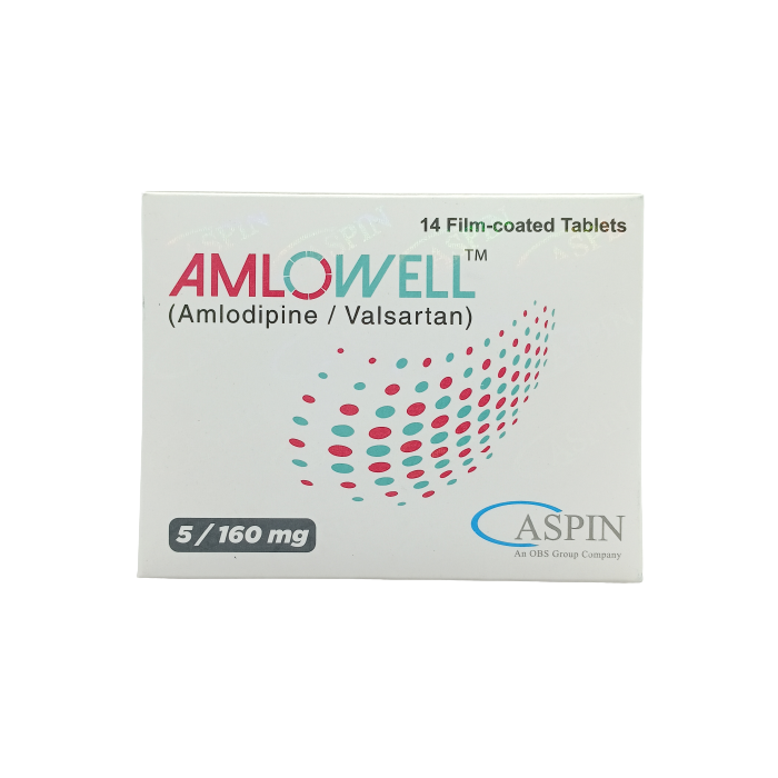 Amlowell 5mg 160mg Tablets