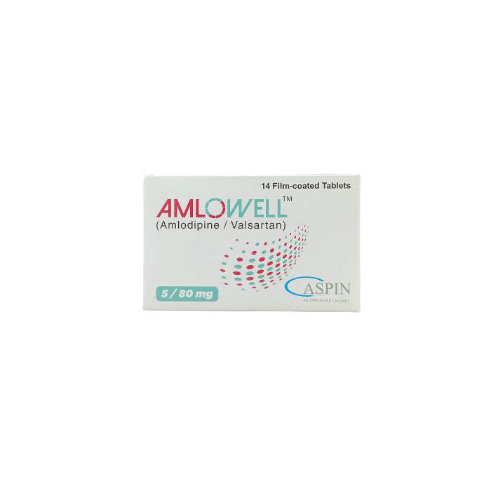 Amlowell 5mg 80mg Tablets