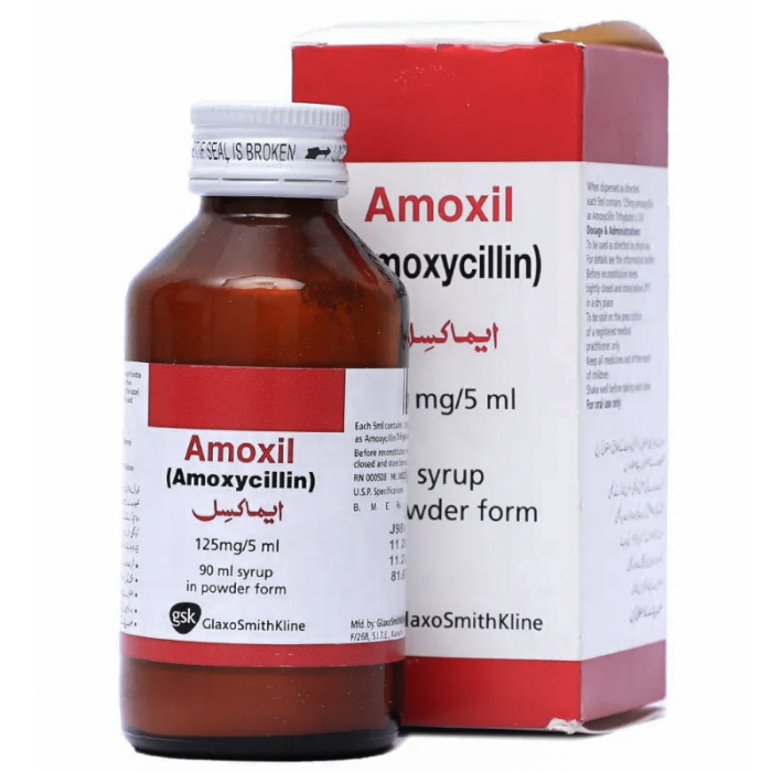 Amoxil 125mg/5ml 90ml Syrup