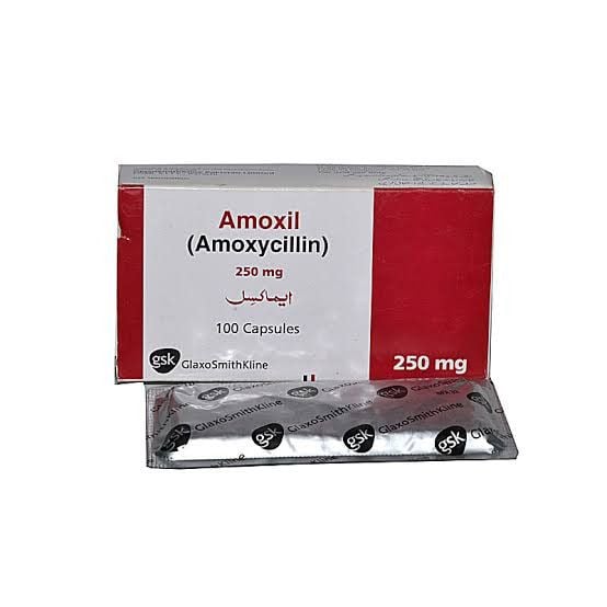 Amoxil 250mg Capsules (20s)