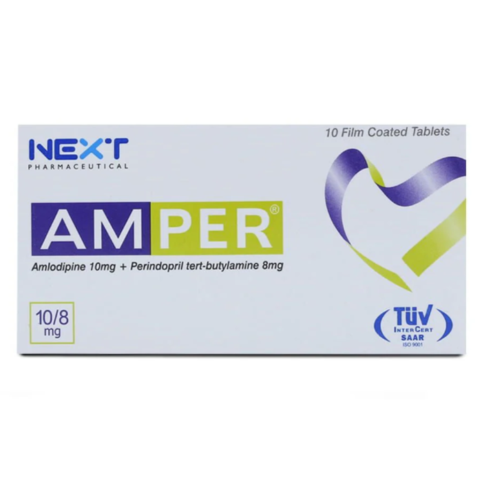 Amper 10mg/8mg Tablets (10s)
