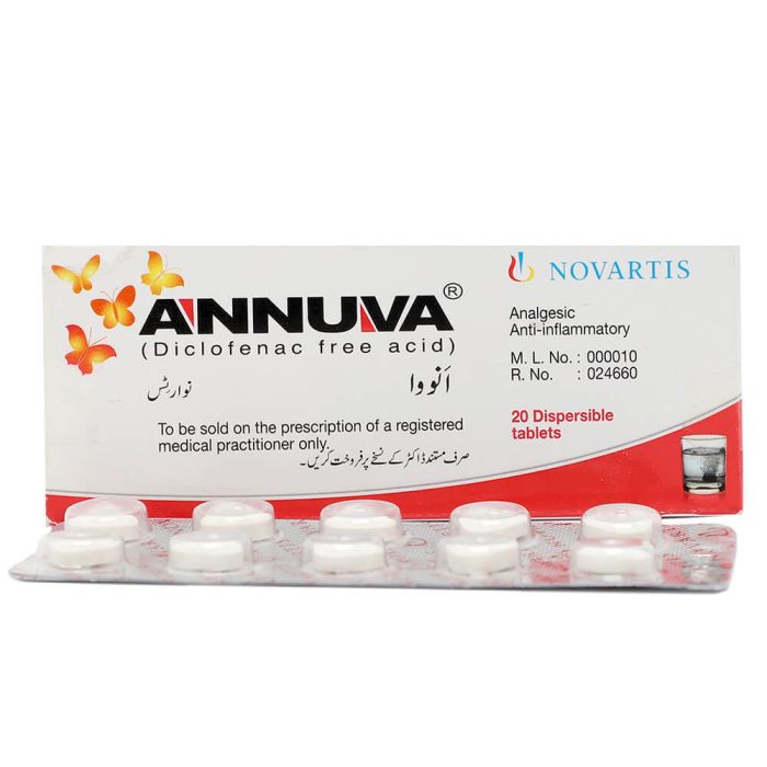 Annuva 50mg Tablets