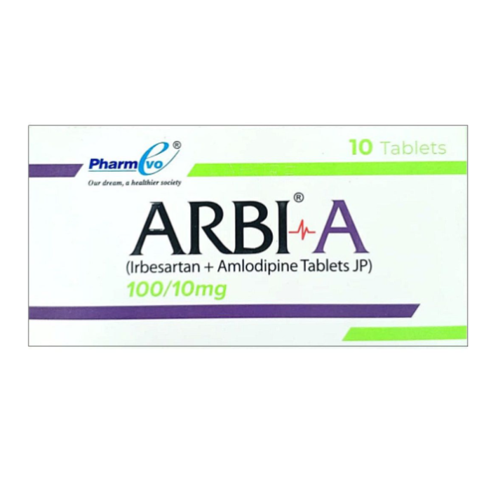 Arbi A 100mg/10mg Tablets (10s)