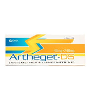 Artheget Ds 40mg 240mg Tablets