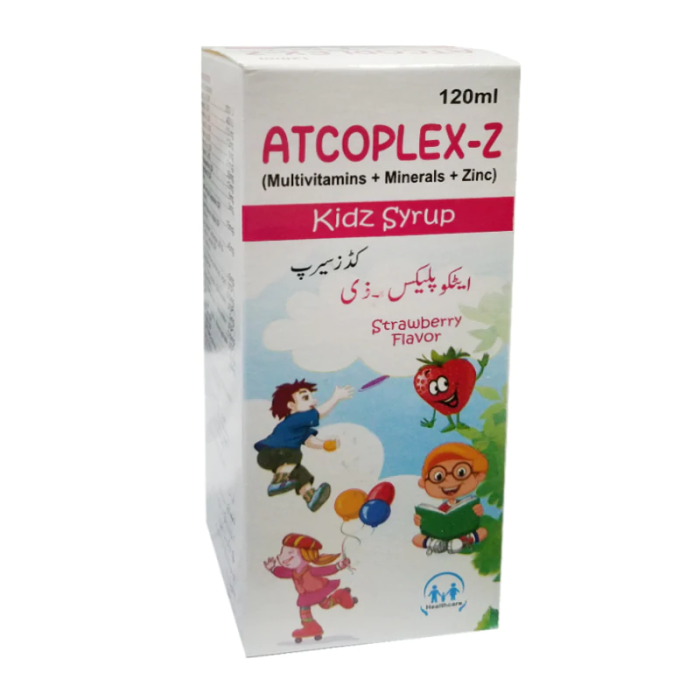 Atcoplex Z Kidz 120ml Syp