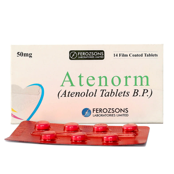 Atenorm 50mg Tablets (14s)