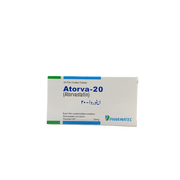 Atorva 20mg Tablets 20s