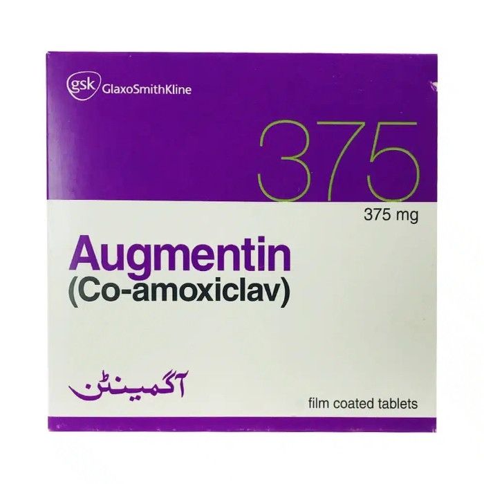 Augmentin 375mg Tablets (18s)