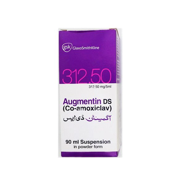 Augmentin DS 312mg/5ml Suspension 90ml
