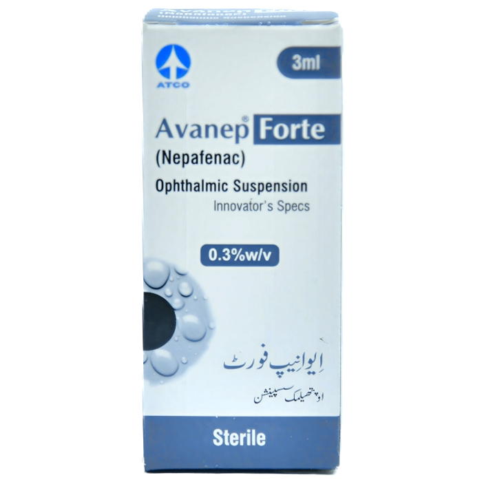 Avanep Forte Ophthalmic Suspension 3ml