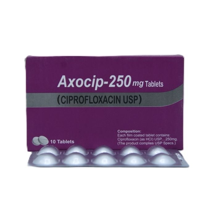 Axocip 250mg Tab 10s