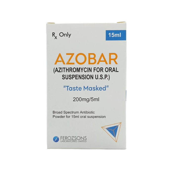 Azobar Syrup 200mg 5ml