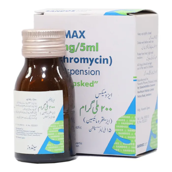 Azomax 200mg Drops 15ml