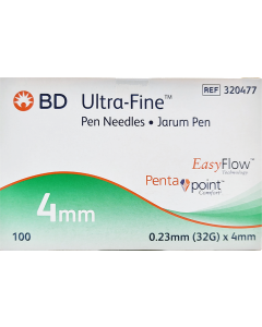 Bd Ultra Fine Needle 4mm
