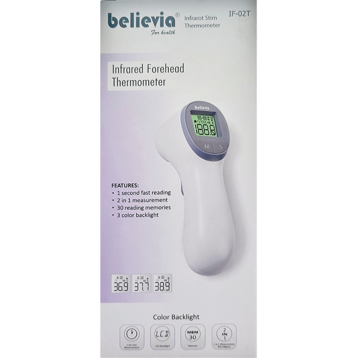 Believia If02t Infrared Forehead Thermometer