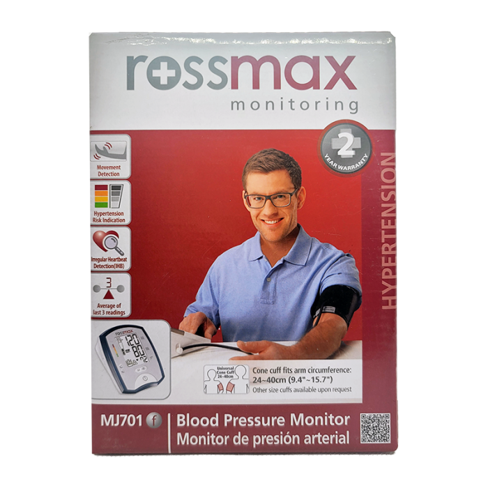 Bp Monitor Rossmax Upper Arm Mj701