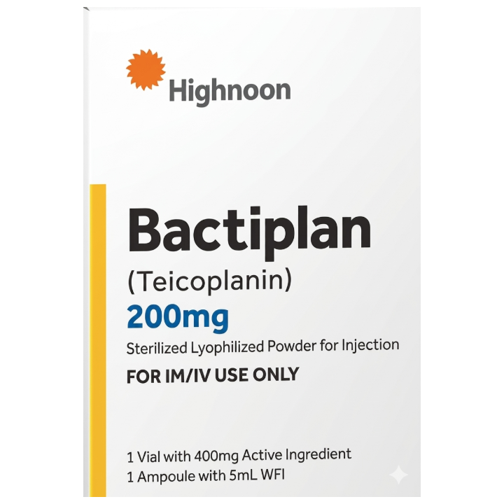 Bactiplan 200mg Injection (1s)