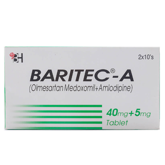 Baritec 40mg 5mg Tablets (20s)