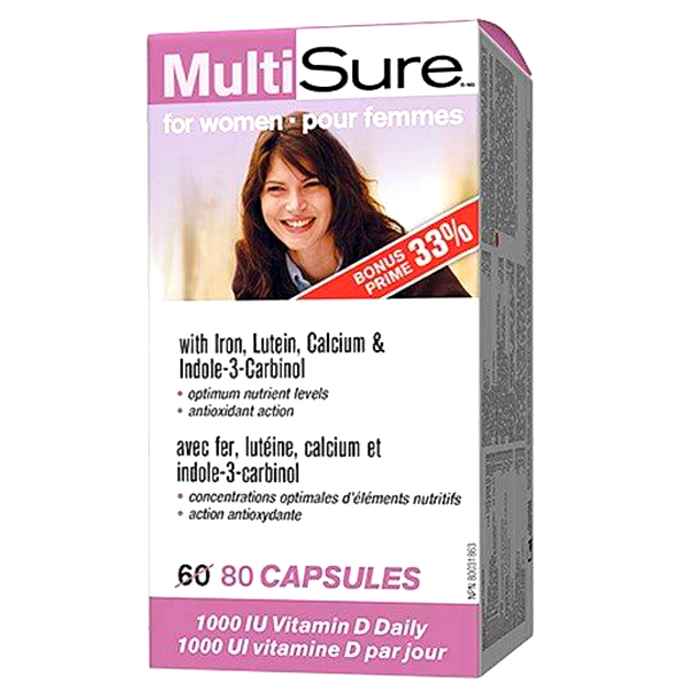 Webber Naturals Multi Sure For Women (80s)