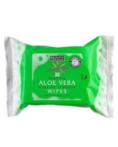 Beauty Formulas Facial Wipes Aloe Vera 30s